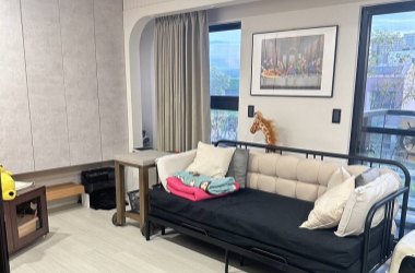 優雅灰調｜現代時尚寵物宅