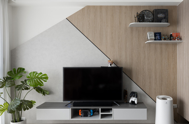 寧靜灰藍｜北歐輕工業宅