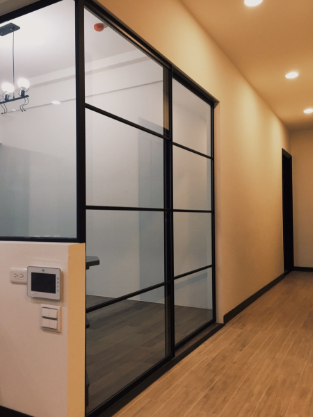 書房清玻推拉門