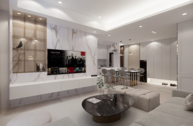 現代美式風・溫柔深木色｜風格交融的理想居所