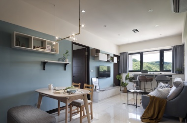 會呼吸的家｜簡約風格小宅