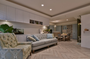 奢雅英倫之邸｜極簡美式裝潢屋