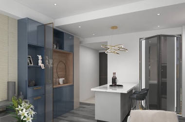 黛藍｜現代輕奢小宅