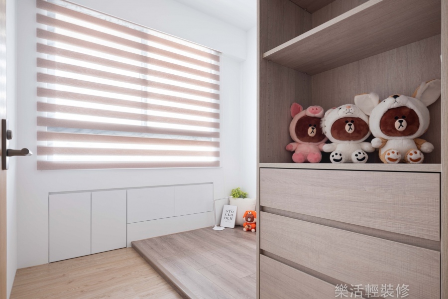 現代風設計裝潢_次臥收納設計│狸樂聚x樂活輕裝修