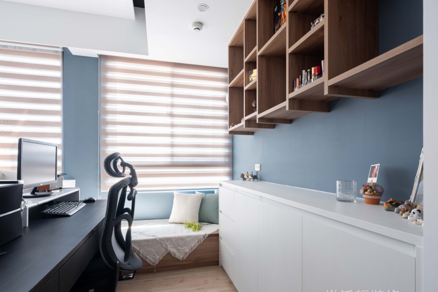 現代風設計裝潢_書房整體空間│狸樂聚x樂活輕裝修