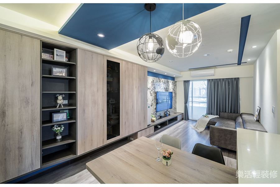 輕奢現代風設計裝潢_系統櫃收納設計│狸樂聚x樂活輕裝修