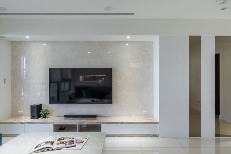 現代簡約風設計裝潢_電視牆設計│狸樂聚x樂活輕裝修