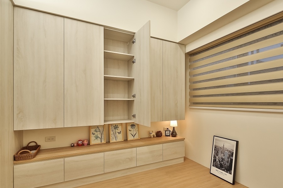 簡約風設計裝潢_多功能起居室櫃體設計│狸樂聚x樂活輕裝修