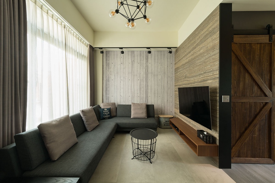 裝潢案例-工業風混搭個性宅│透天室內設計│狸樂聚x樂活輕裝修