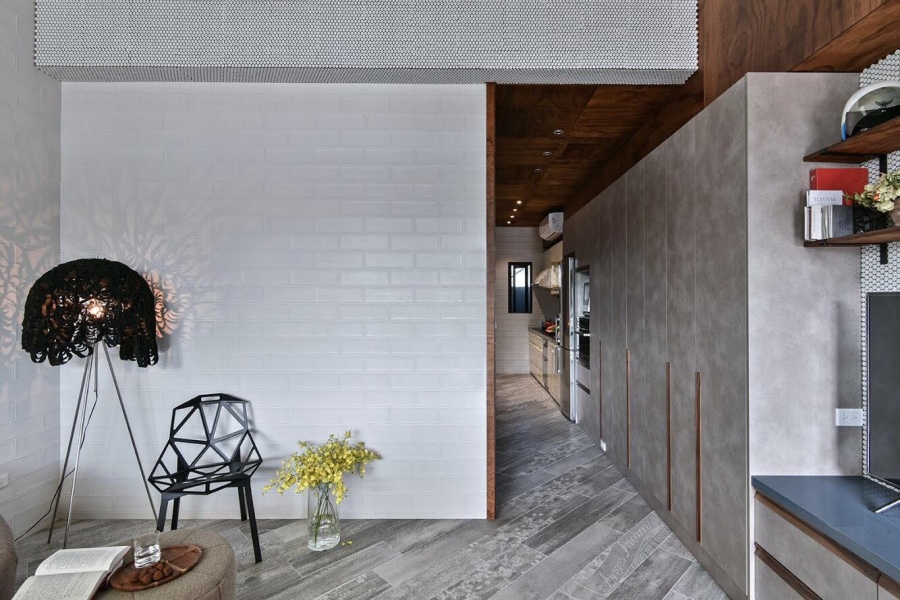 工業風設計裝潢_客廳走道│狸樂聚x樂活輕裝修